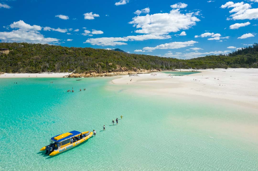 Whitsundays Tagestour Whitehaven beach
