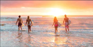 spot x surfcamp sonnenaufgang