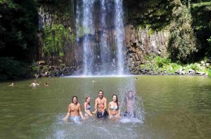 Australien Ostküste Rundreise wasserfalle