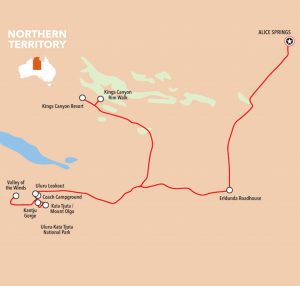 Uluru karte