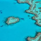 Whitsunday Air Tours heart reef close